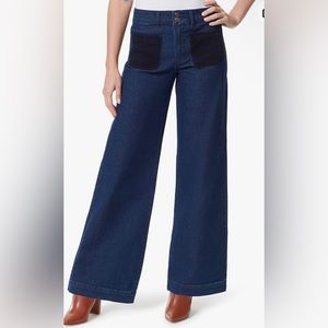 $99 Gloria Vanderbilt x Christian Siriano Wide leg with patch pockets size 4